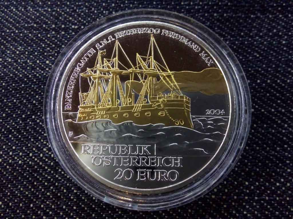 Ausztria Erzherzog Ferdinand Max .900 ezüst 20 Euro