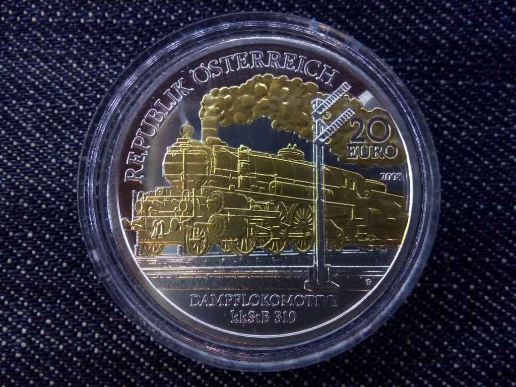 Ausztria Bécs északi pályaudvar .900 ezüst 20 Euro