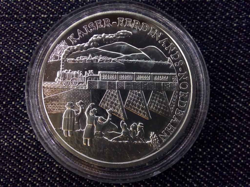 Ausztria Ferdinánd császár északi vasút .900 ezüst 20 Euro