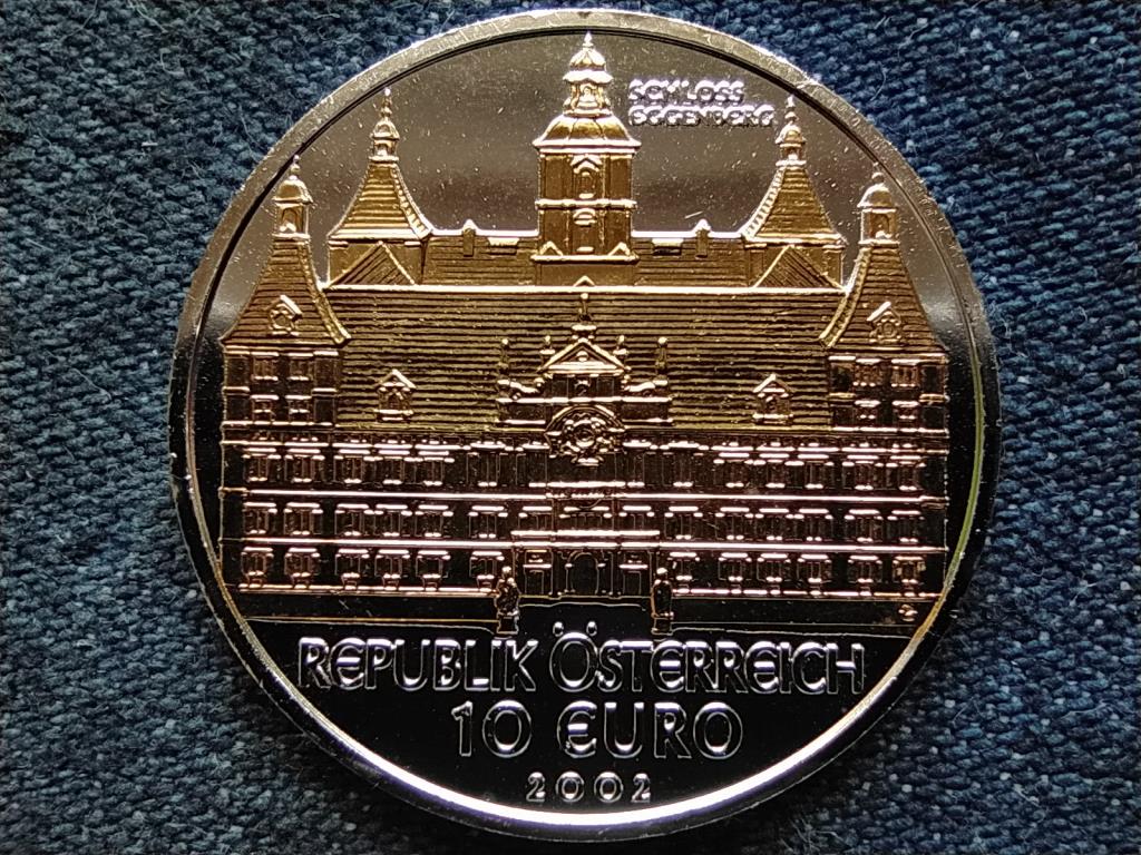 Ausztria Eggenberg kastély .925 ezüst 10 Euro