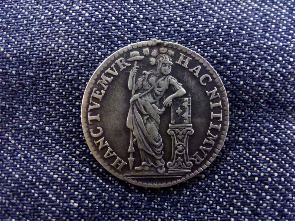 Hollandia Utrecht .920 ezüst 1/4 Gulden