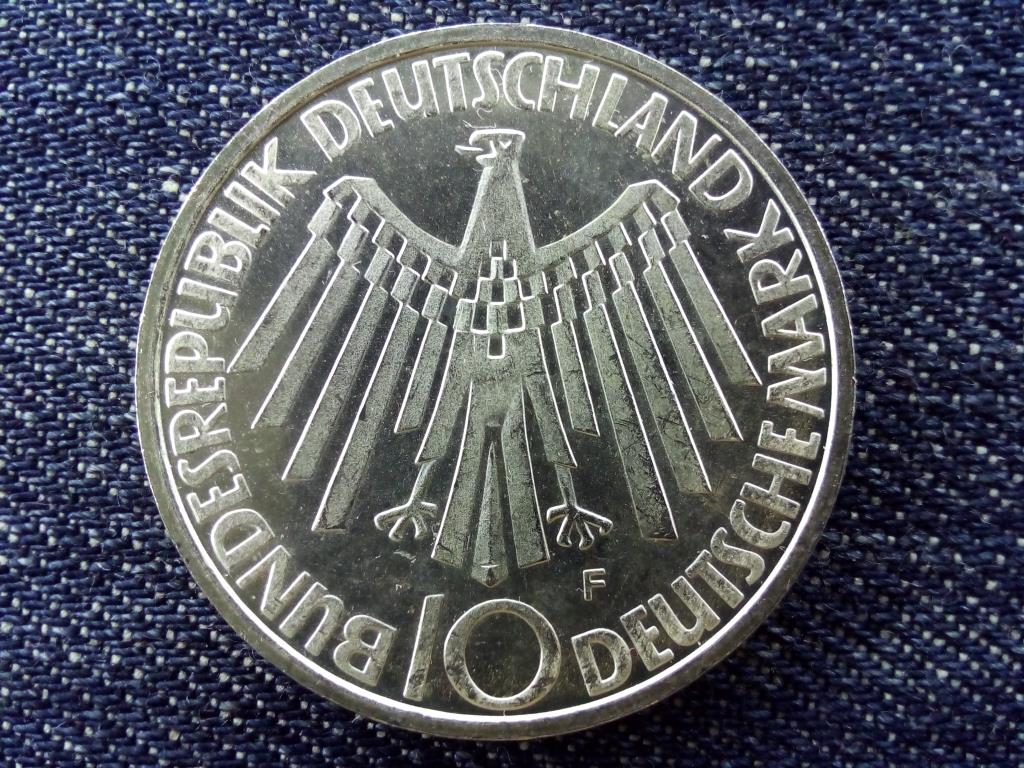 Németország 1972-es müncheni olimpiai játékok spirál .625 ezüst 10 Márka