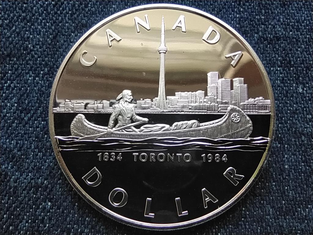 Kanada 150 éves Toronto .500 ezüst 1 Dollár
