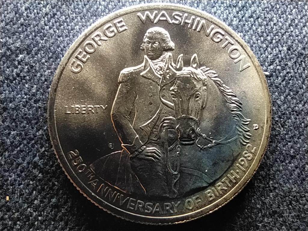 USA George Washington születésének 250. évfordulója .900 ezüst 0.5 Dollár