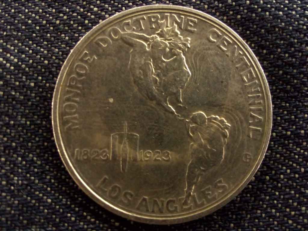 USA Monroe doktrína centenárium .900 ezüst 0.5 Dollár