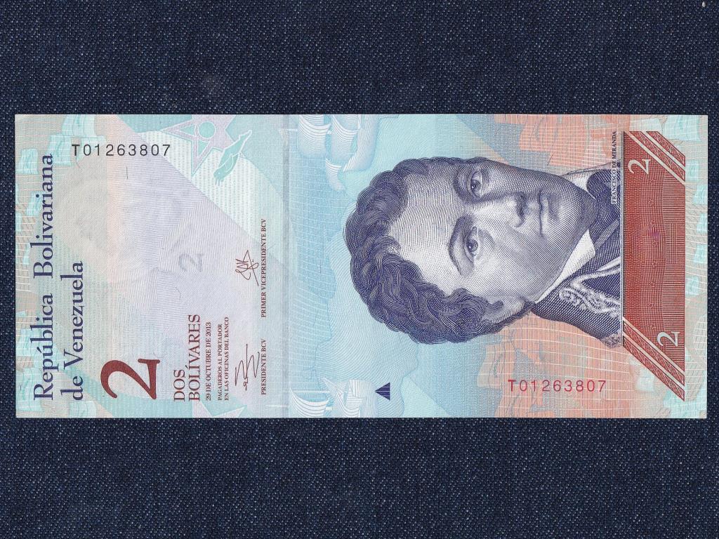 Venezuela 2 bolívar bankjegy