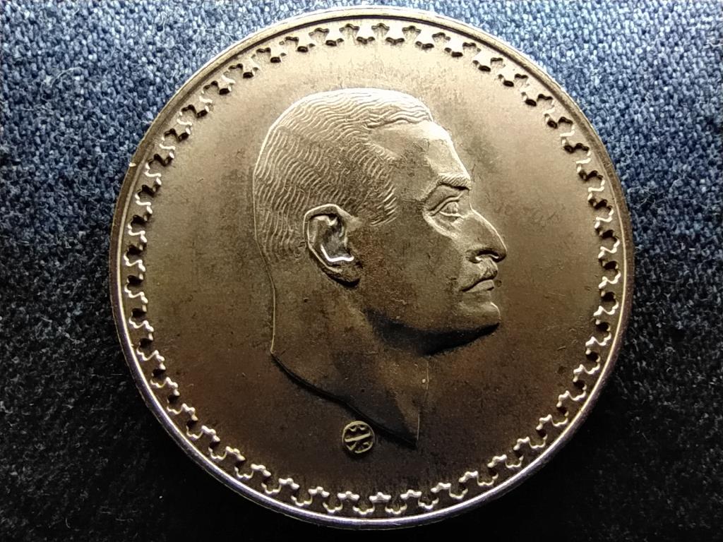 Egyiptom Nasser elnök .720 ezüst 1 Font