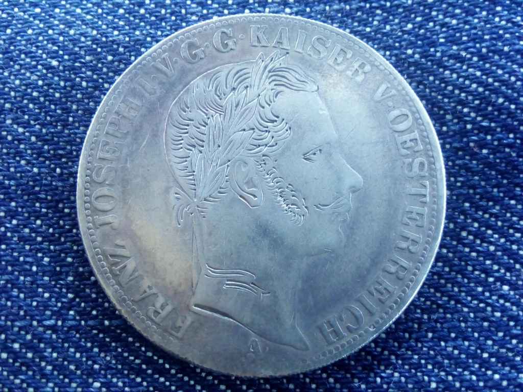 Ausztria Osztrák-magyar Forint .900 ezüst 1.75 Gulden