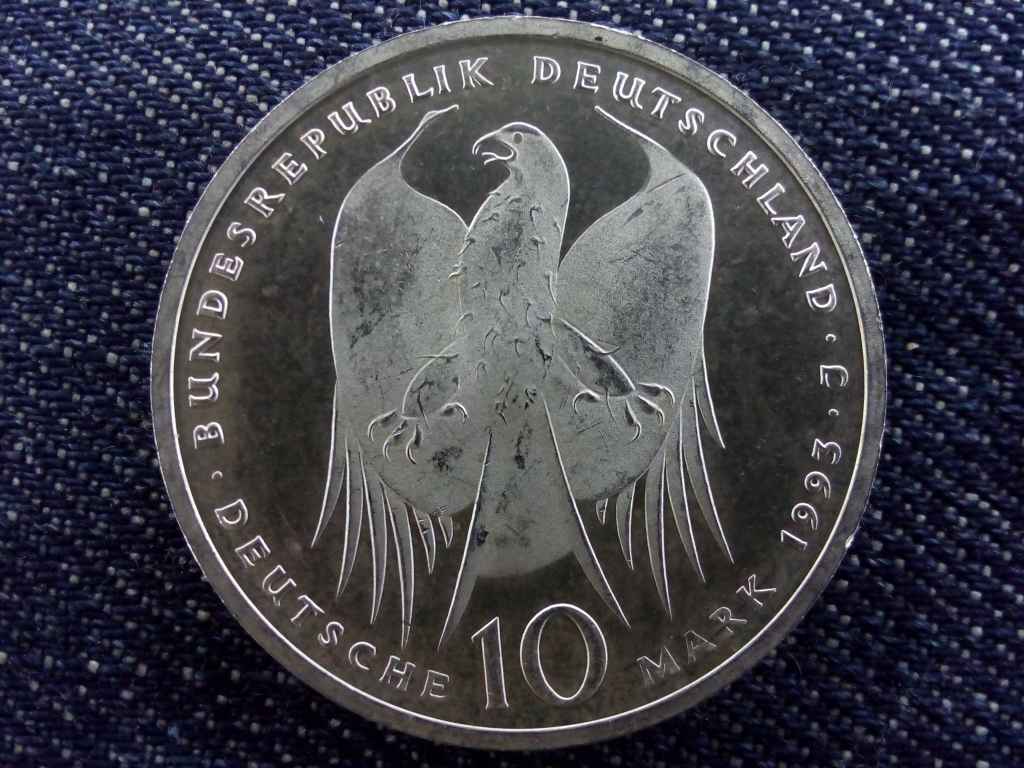 Németország 150 éve született Robert Koch .625 ezüst 10 Márka