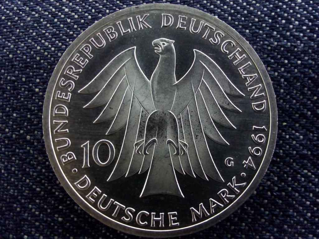 Németország 250 éve született Johann Gottfried Herder .625 ezüst 10 Márka