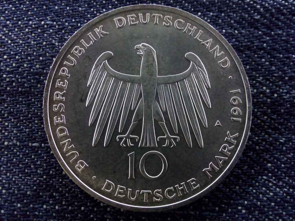 Németország 200 éves a Brandenburgi Kapu .625 ezüst 10 Márka