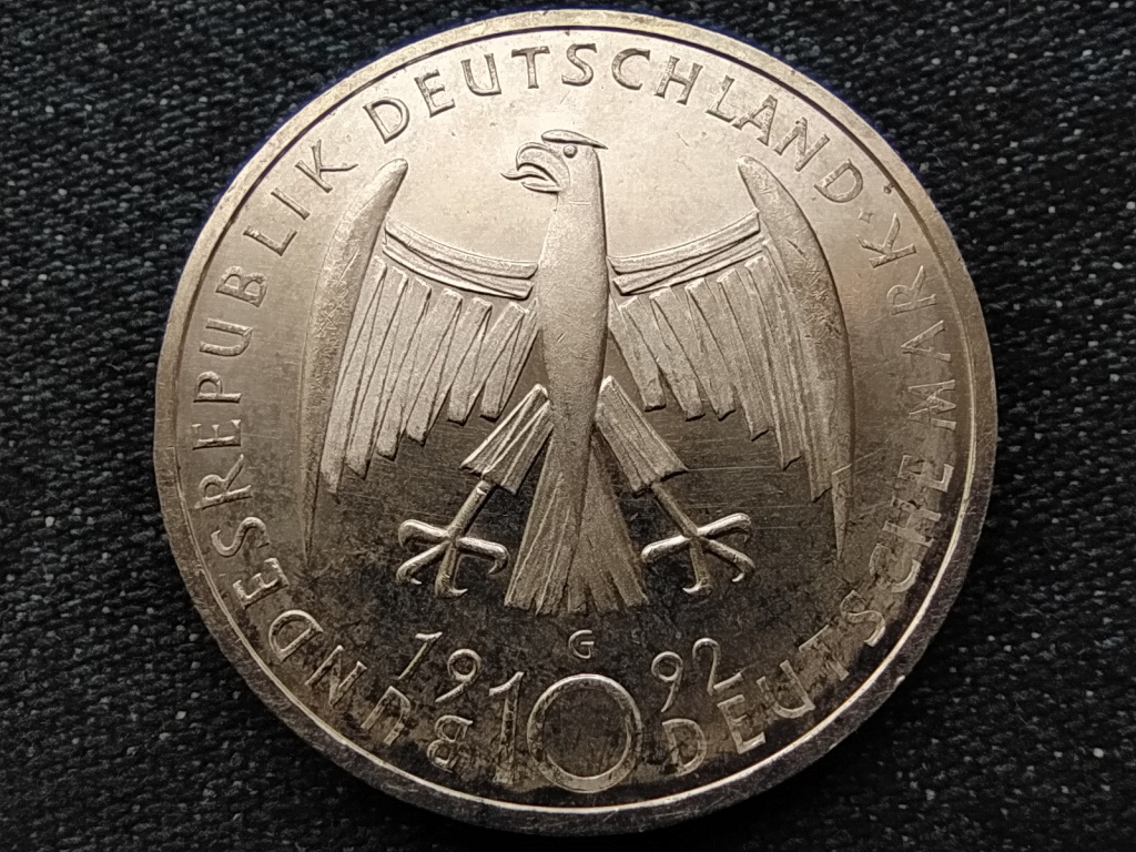 Németország 125 éve született Käthe Kollwitz .625 ezüst 10 Márka