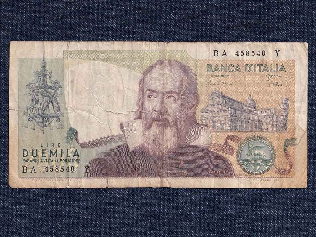 Olaszország 2000 Líra bankjegy