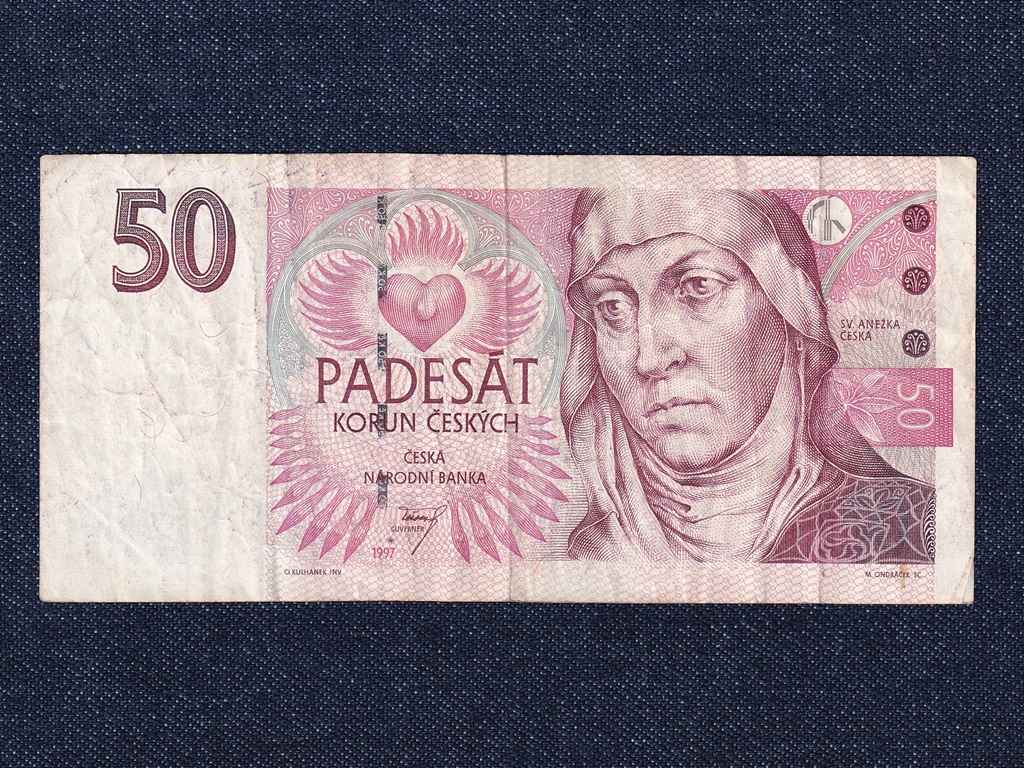 Csehország Köztársaság (1993-) 50 Korona bankjegy