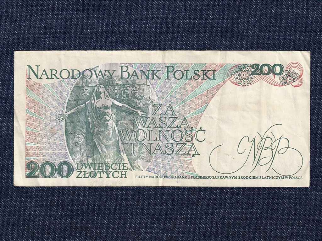 Lengyelország 200 Zloty bankjegy