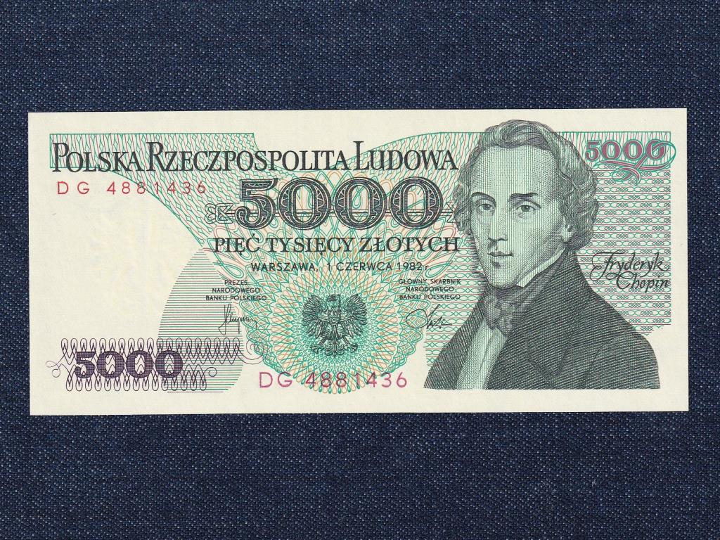 Lengyelország 5000 Zloty bankjegy