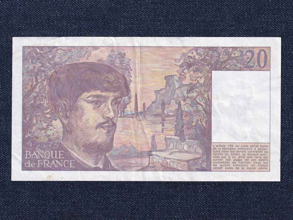 Franciaország 20 Frank bankjegy