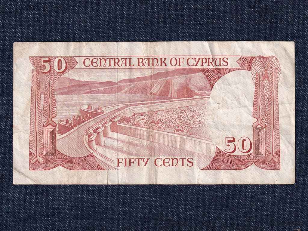 Ciprus Köztársaság (1960-0) 50 Cent bankjegy