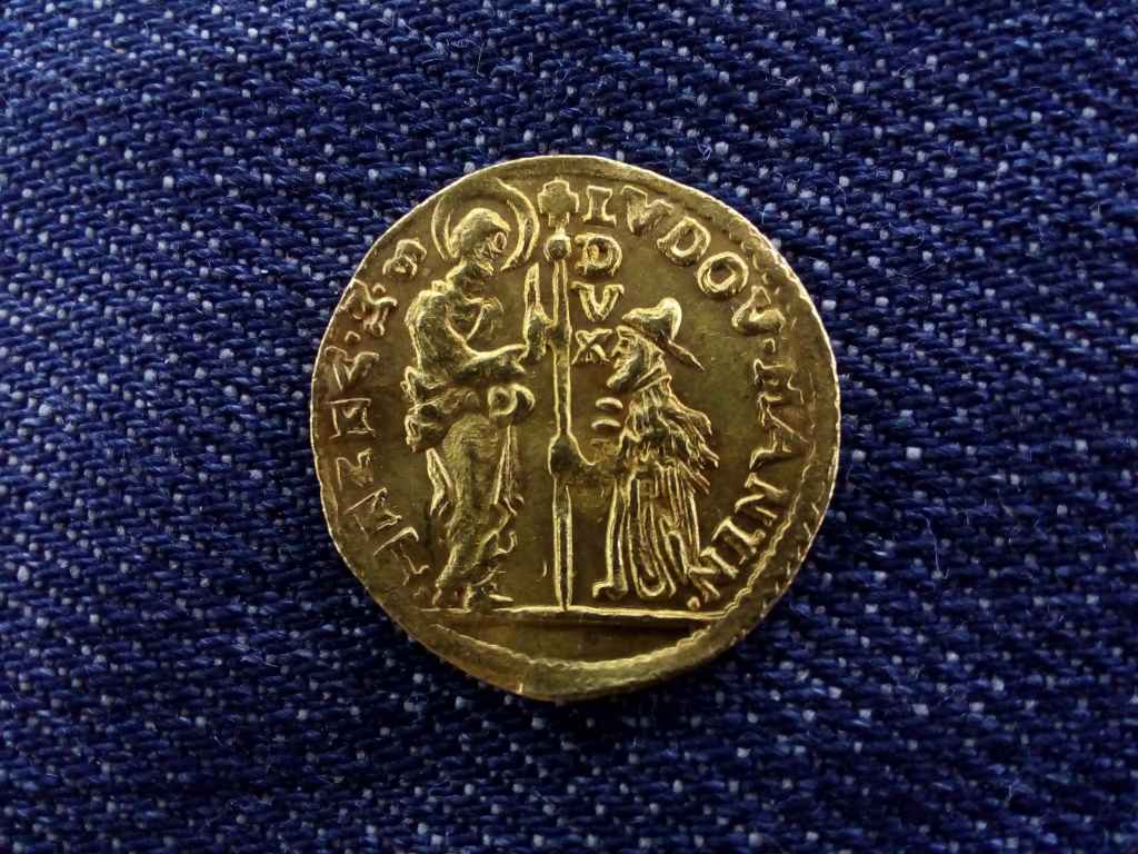 Olaszország Velencei Köztársaság .999 arany 1 Zecchino 3,494g