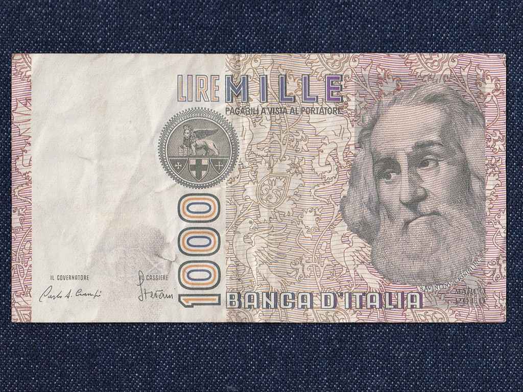 Olaszország Köztársaság (1946-) 1000 Líra bankjegy