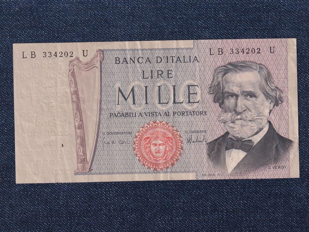 Olaszország Verdi 1000 Líra bankjegy