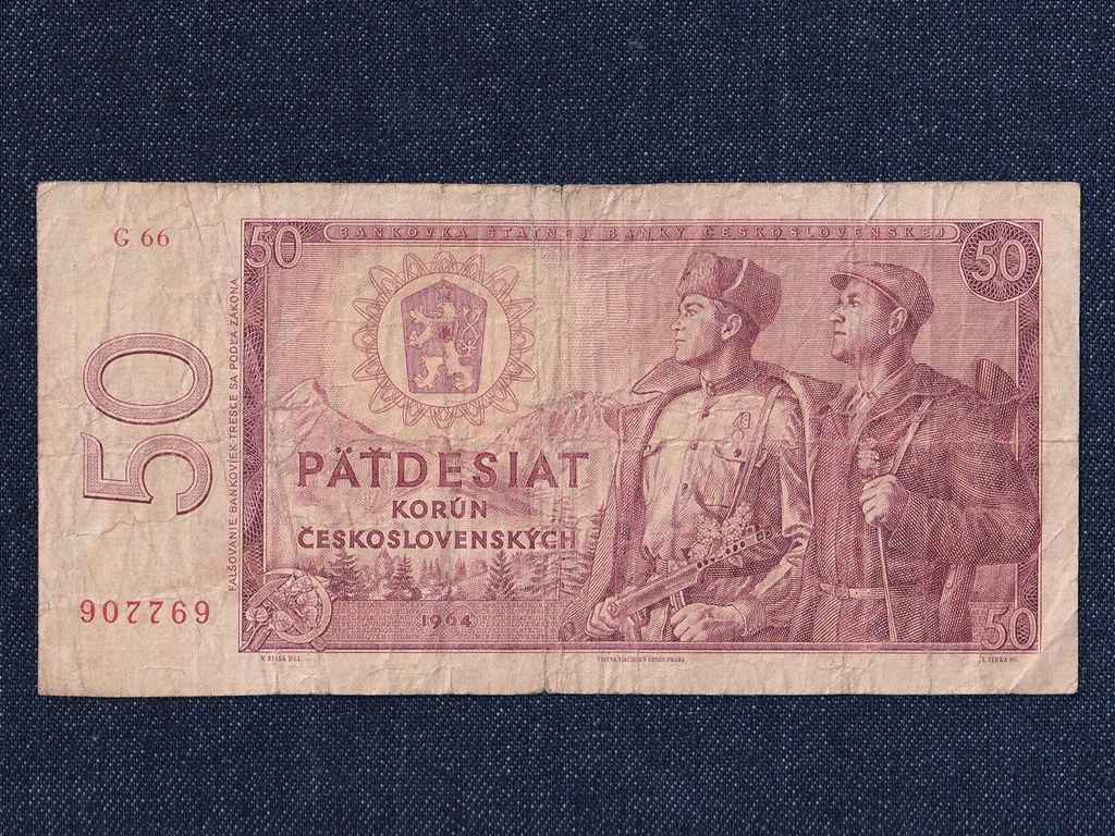 Csehszlovákia 50 Korona bankjegy