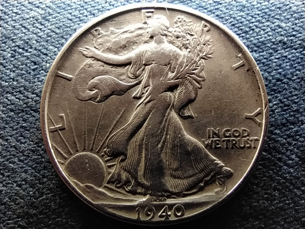 USA Walking Liberty .900 ezüst 1/2 Dollár