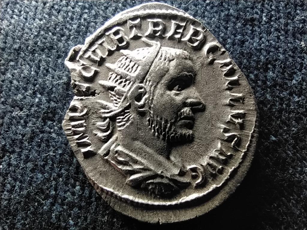 Római Birodalom Trebonianus Gallus (251-253) Ezüst Antoninianus 