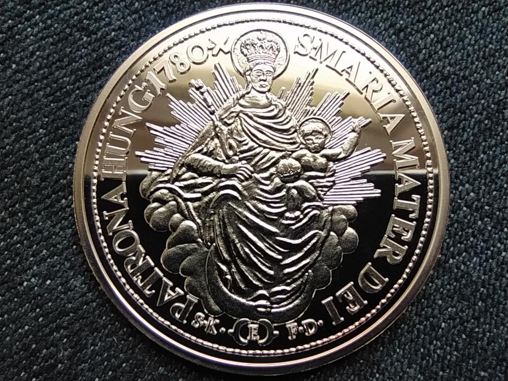 Történelmi féltallérok utánveretben Mária Terézia féltallérja 1780 .999 ezüst