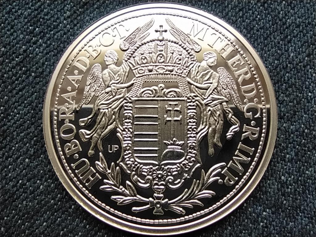 Történelmi féltallérok utánveretben Mária Terézia féltallérja 1780 .999 ezüst