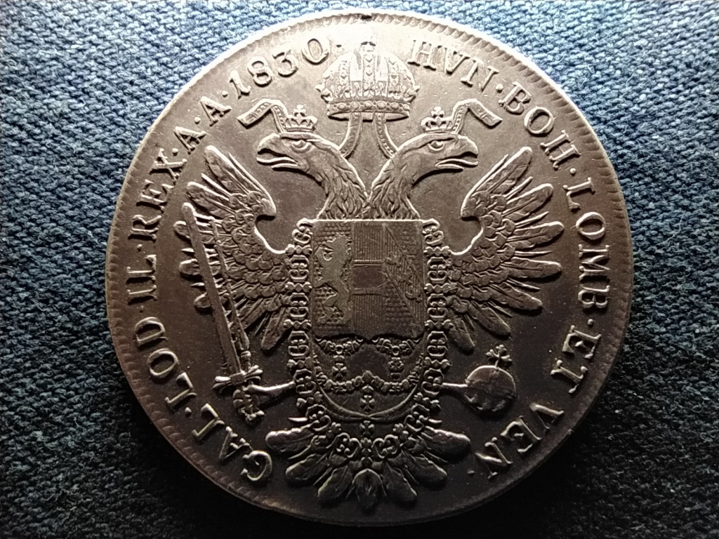 Ausztria II. Ferenc .833 ezüst 1 Tallér