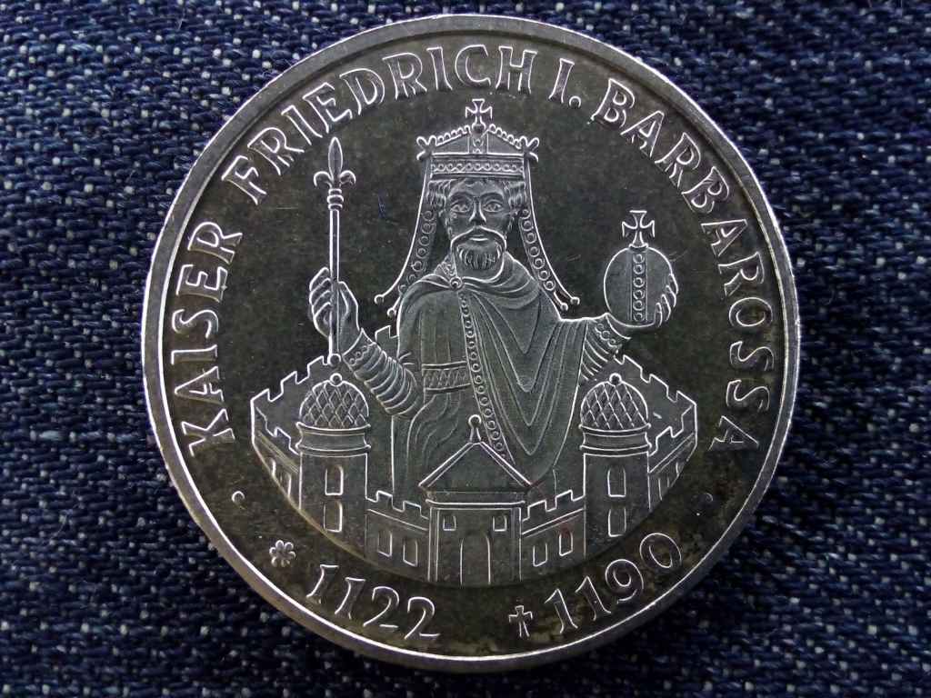 Németország I. Frigyes német-római császár halálának 800. évfordulója .625 ezüst 10 Márka