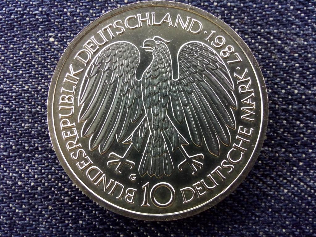 Németország 30 éves a Római szerződés .625 ezüst 10 Márka