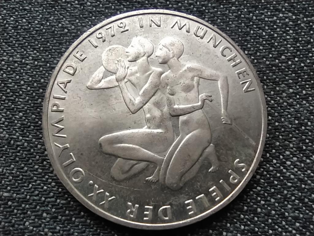 Németország 1972-es müncheni olimpiai játékok atléták .625 ezüst 10 Márka