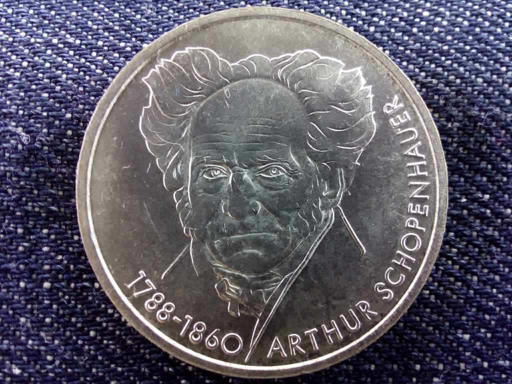 Németország Arthur Schopenhauer születésének 200. évfordulója .625 ezüst 10 Márka