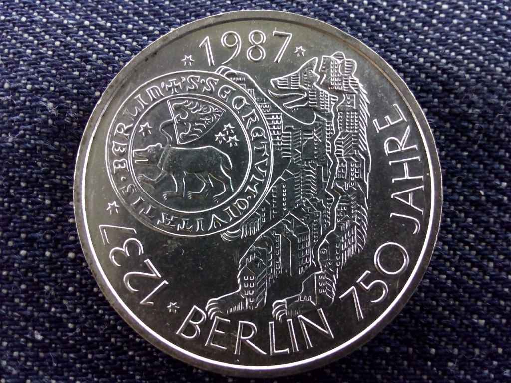 Németország 750 éves Berlin .625 ezüst 10 Márka