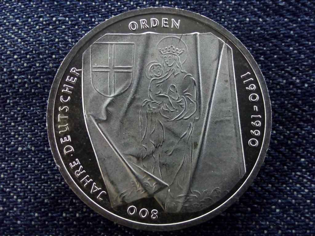Németország 800 éves a Német Lovagrend .625 ezüst 10 Márka