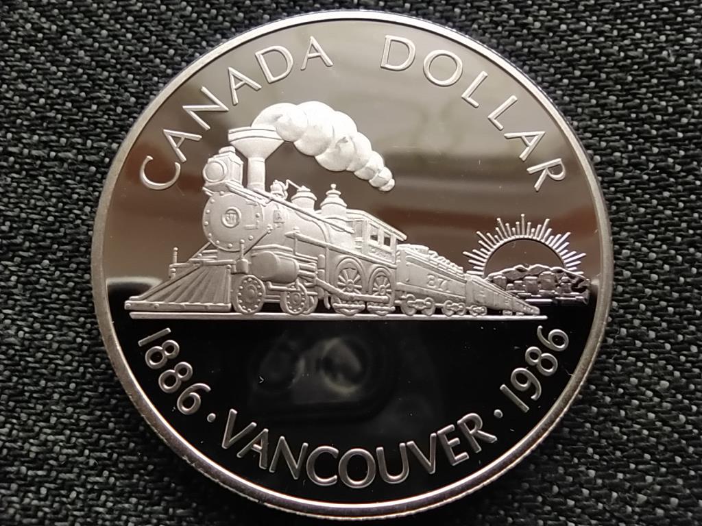 Kanada Vancouver .500 ezüst 1 Dollár