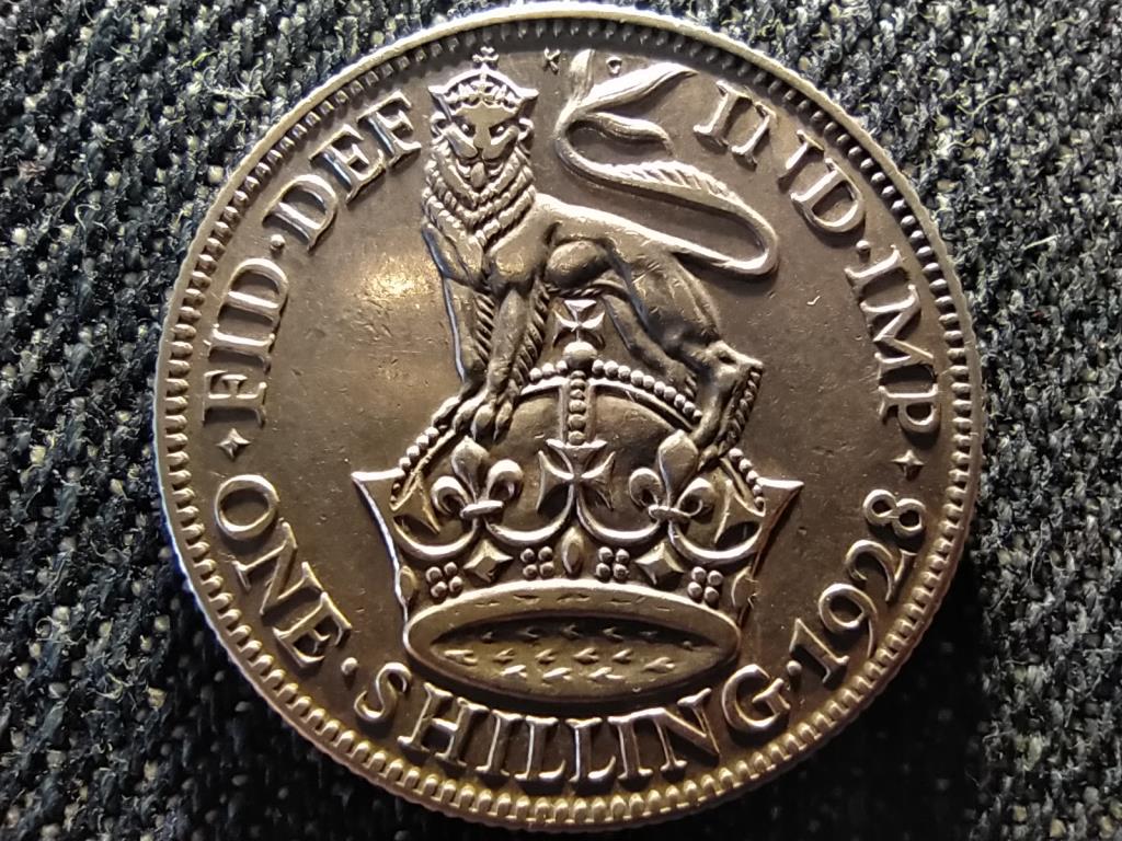 Anglia V. György .500 ezüst 1 Shilling