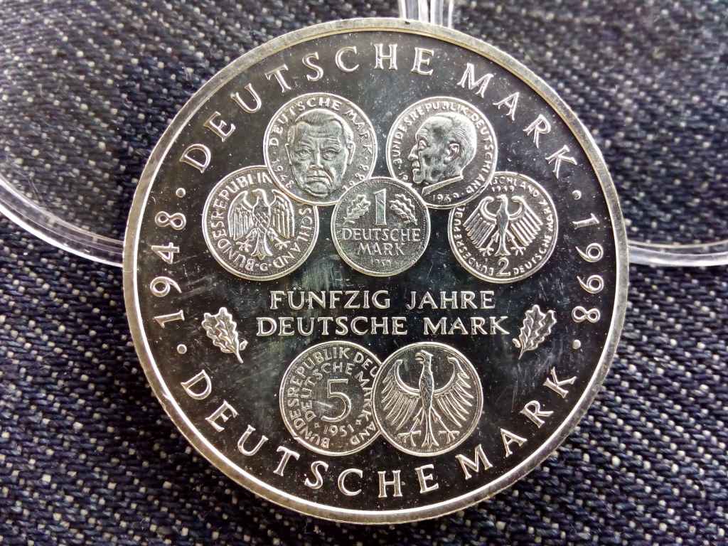 Németország 50 éves a Márka .925 ezüst 10 Márka