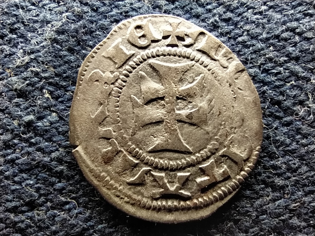 I. Mária (1382-1385) ezüst 1 Dénár ÉH442