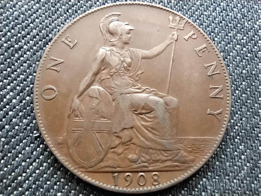 Anglia VII. Eduárd (1901-1910) 1 Penny