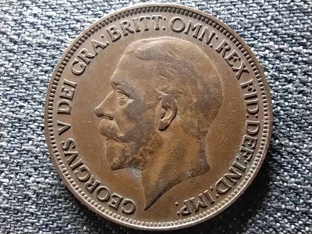 Anglia V. György bronz 1 Penny