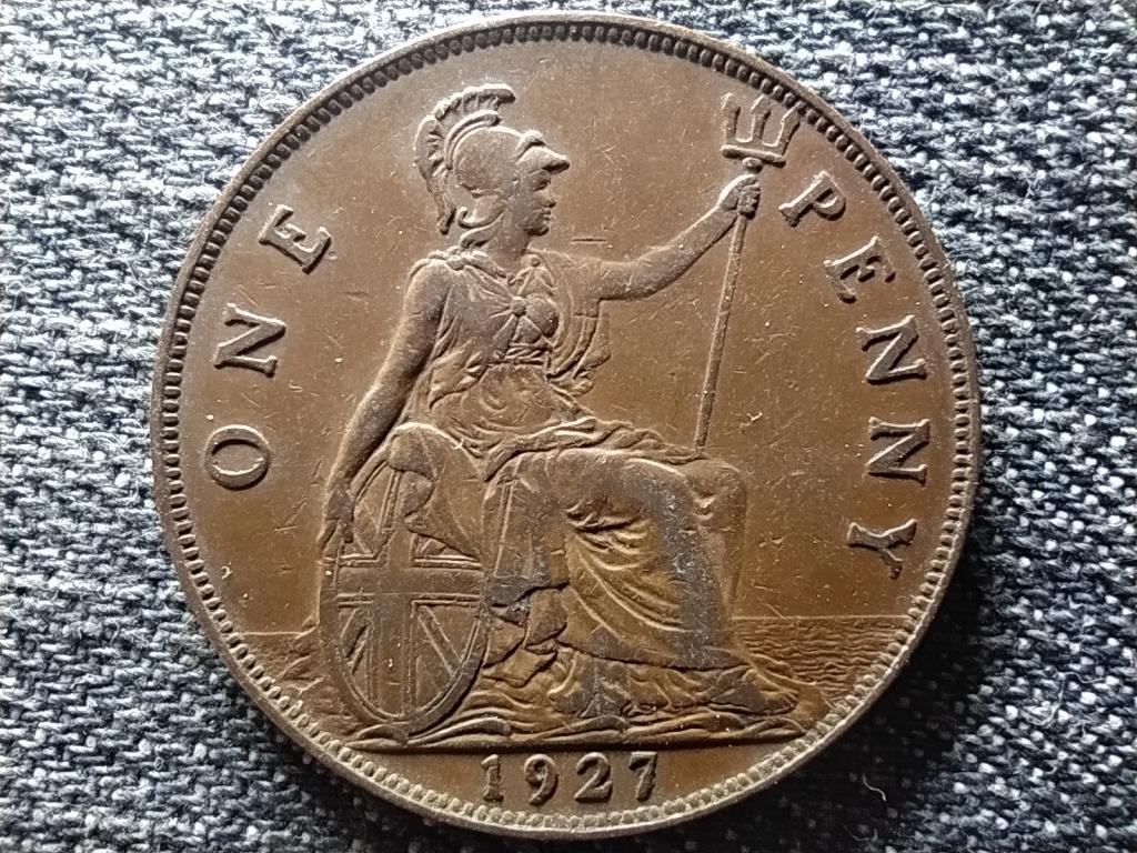 Anglia V. György bronz 1 Penny