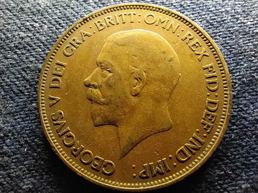 Anglia V. György (1910-1936) 1 Penny