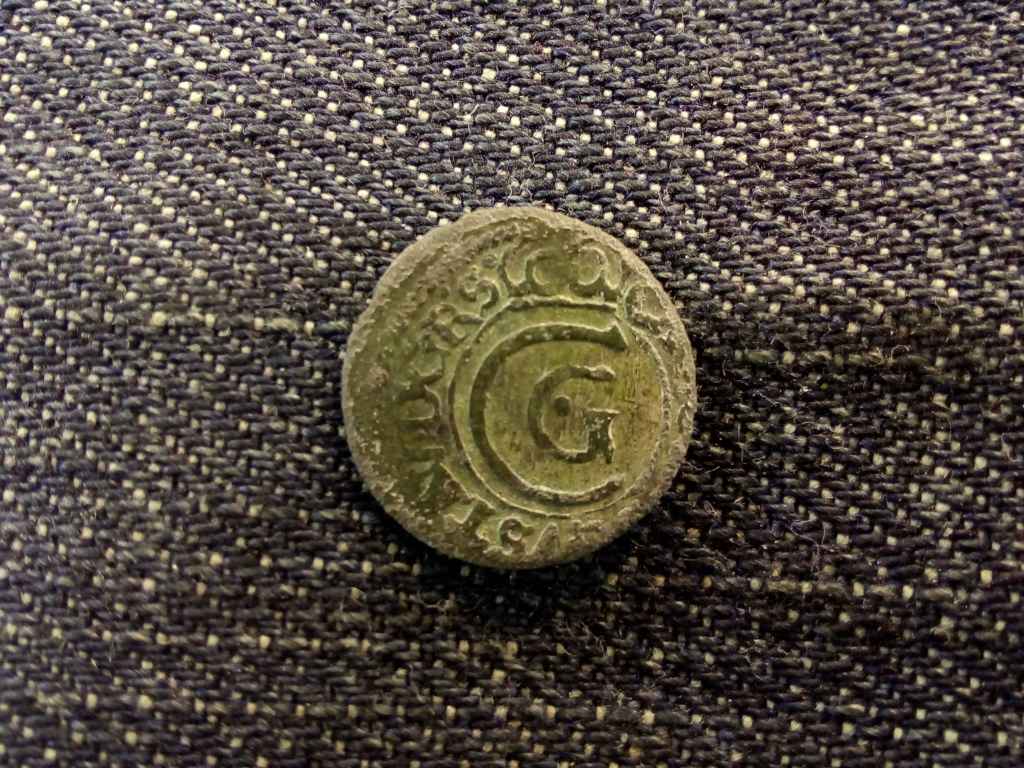 Svédország X. Károly Gusztáv ezüst 1 solidus
