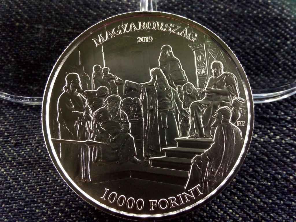 Munkácsy Mihály .925 ezüst 10000 Forint