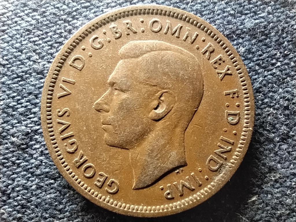 Anglia VI. György (1936-1952) 1/2 Penny 