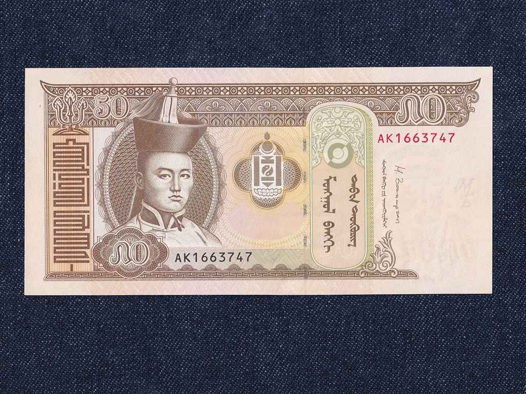 Mongólia 50 Terper bankjegy