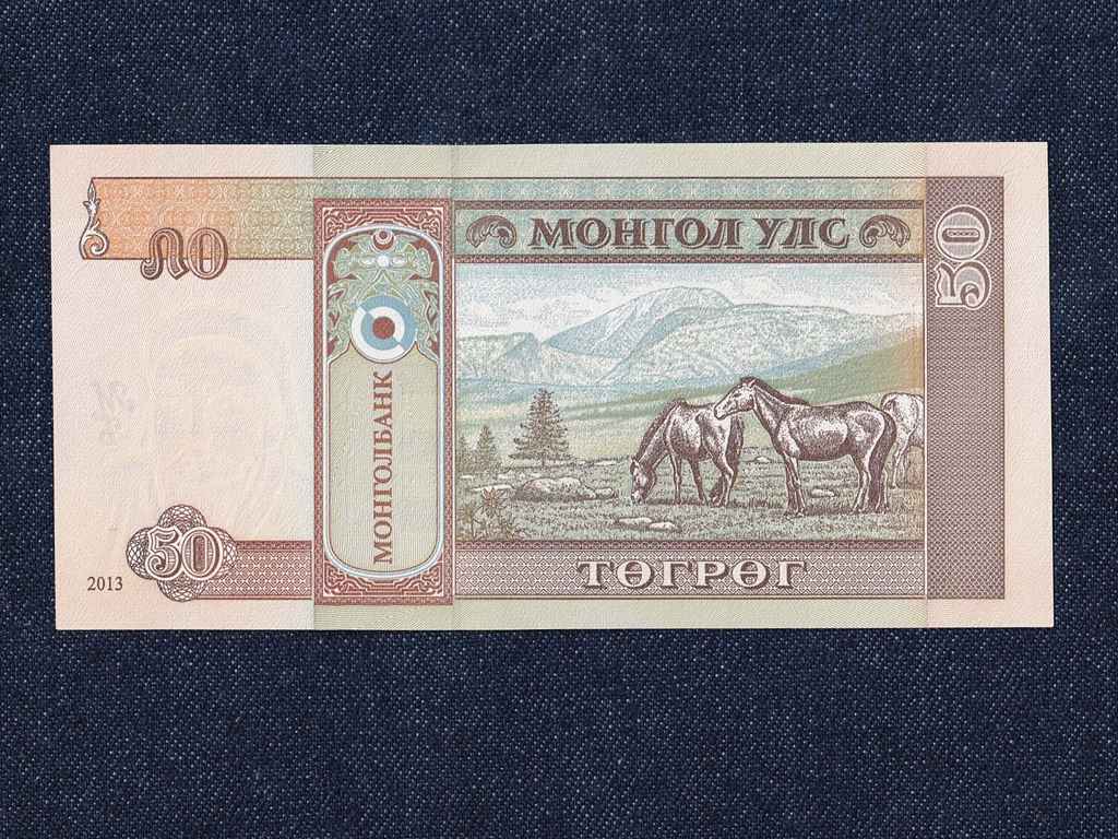 Mongólia 50 Terper bankjegy